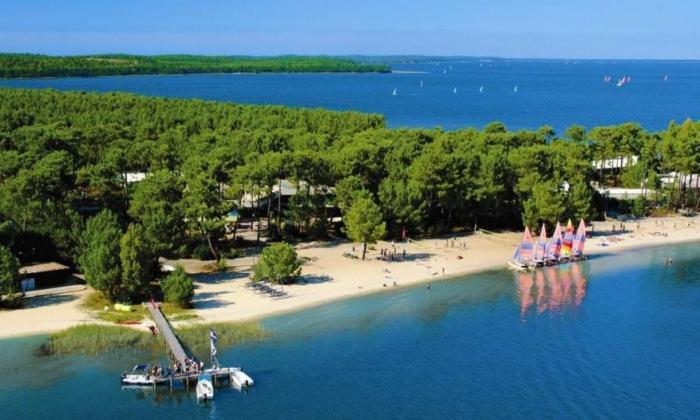 Hacienda De La Canopee Avec Piscine Chauffee Au Sel Hourtin Εξωτερικό φωτογραφία